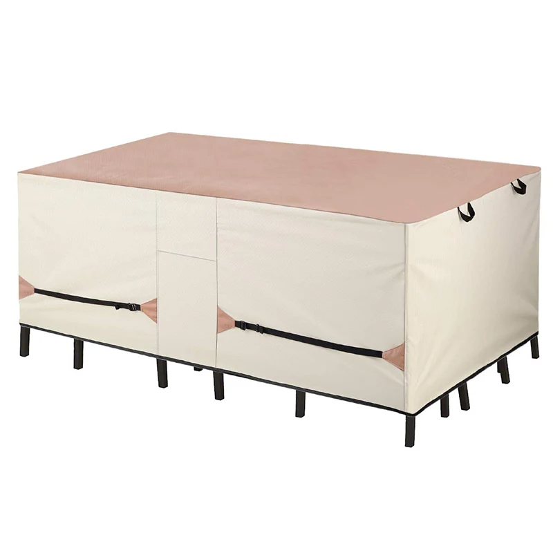 

Patio Furniture Covers Outdoor Table and Chairs Set Cover Waterproof Dustproof 600D Oxford Material