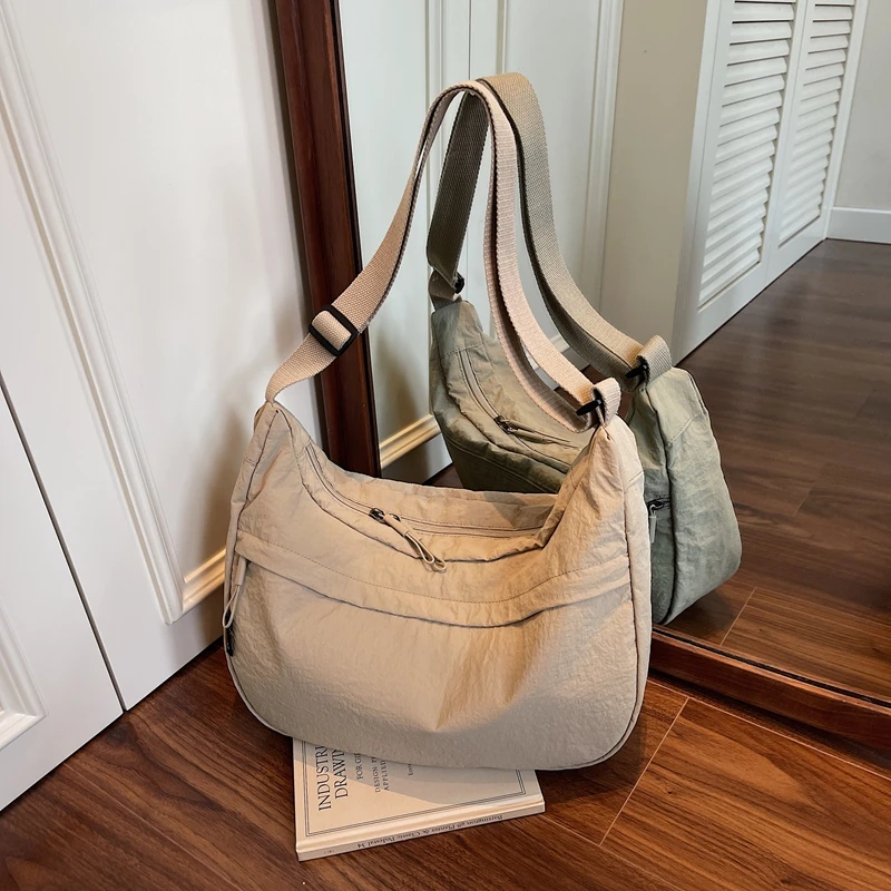 cores-solidas-nailon-crossbody-sacos-2025-sacos-de-ombro-alta-qualidade-grande-capacidade-ziper-popular-moda-bolsas-macias
