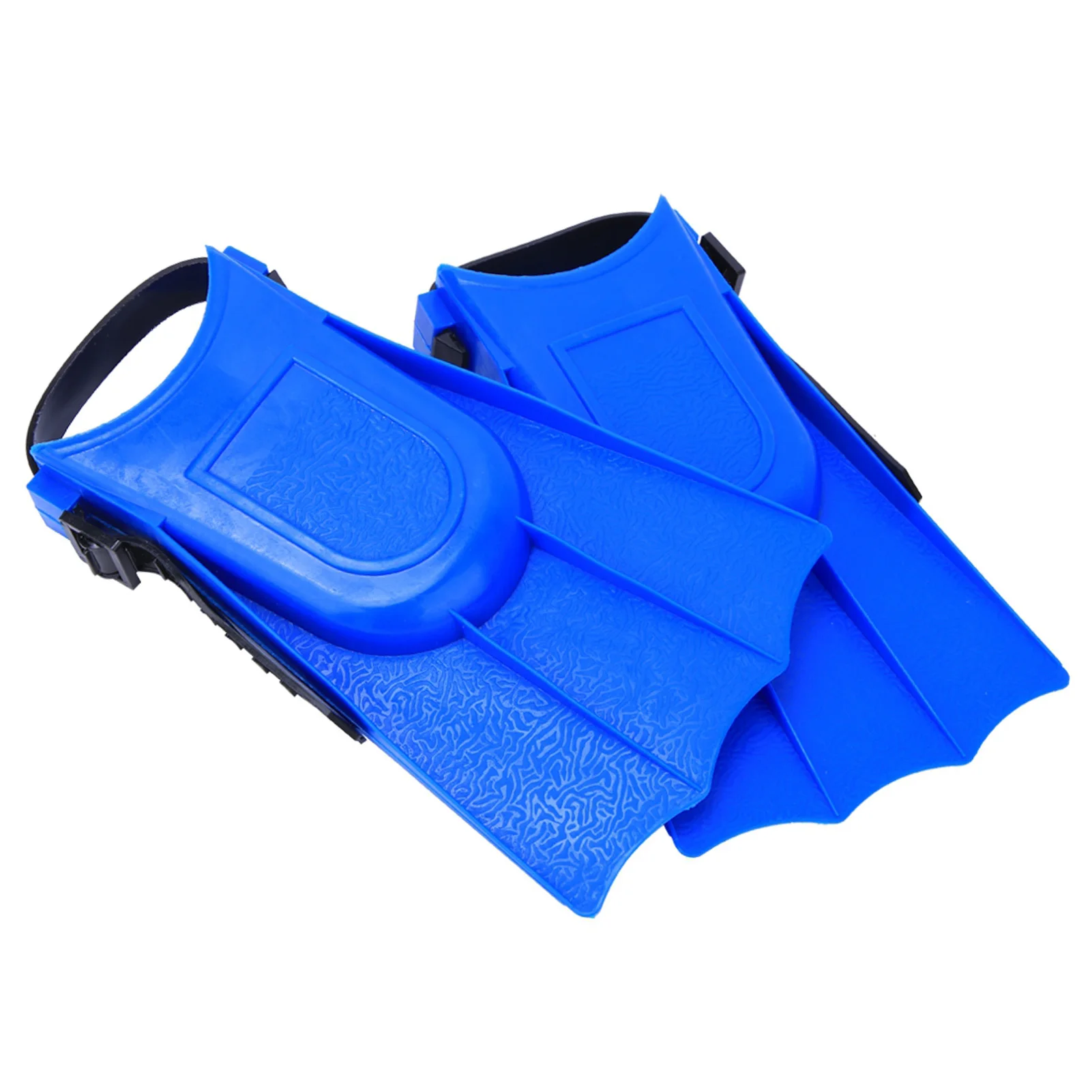 Ein Paar PVC Kinder-Leichtgewicht-Tauch- und Schwimmtrainingsflossen Schnorchel-Kurzflossen Kinderflossen Schwimmflossen