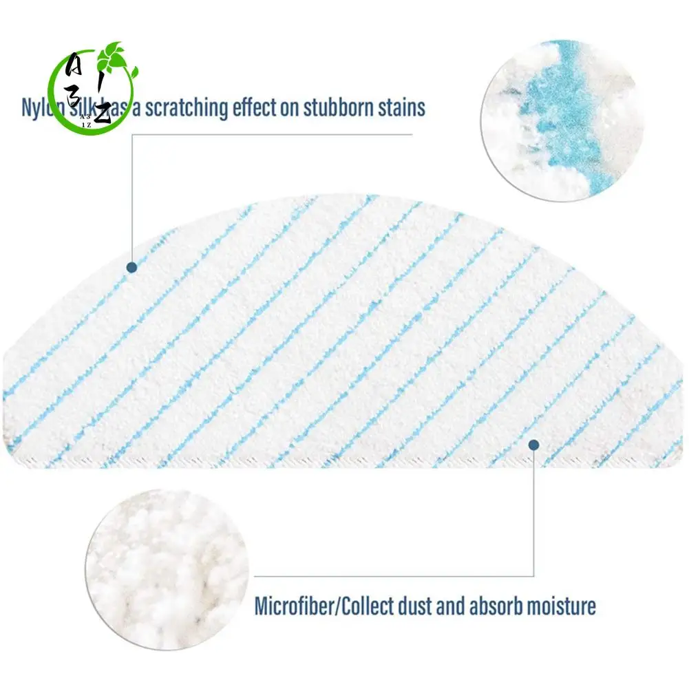 

A31Z-50Pcs Disposable Mop Pads For Ecovacs Deebot OZMO T8 AIVI, T8 Max, T9 Power/Max T10 Robot Vacuum Cleaner Accessories