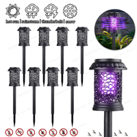 Solar Mosquito Killer and Lighting Mosquito Repellent Lamp 1.2V Waterproof for Outdoor Use Garden Patio Camping LED Solar Light