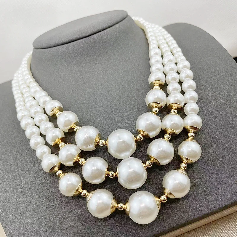 fnaf Piercing Beads Short Pearl Necklace 2 Rupee Items Clavicle Necklaces For Women Collares Para Mujer Dropshipping Center