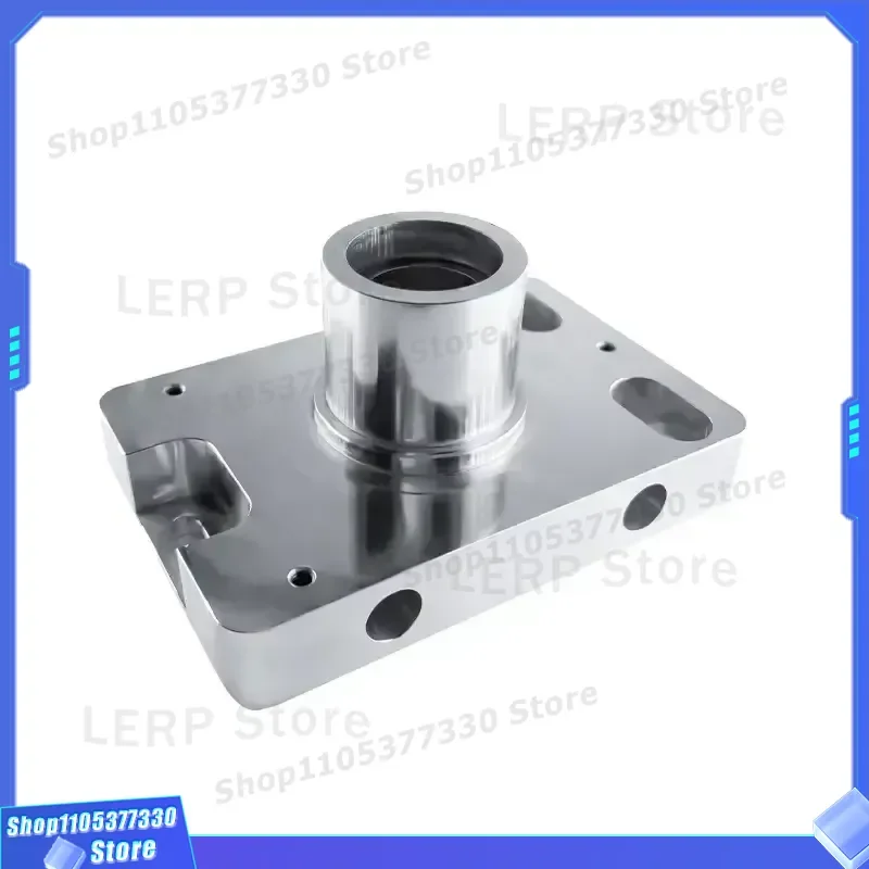 Custom CNC Machining Aluminum Brass Stainless Steel Parts Industrial Equipment Components Sandblasted Surface Treatment OEM