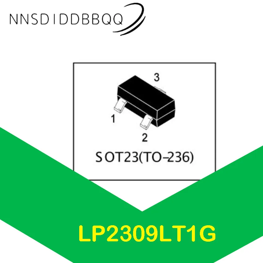 20 Pçs/lote LP2309LT1G MOSFET Transistor SOT-23 P09 P-canal-60V -1.5A
