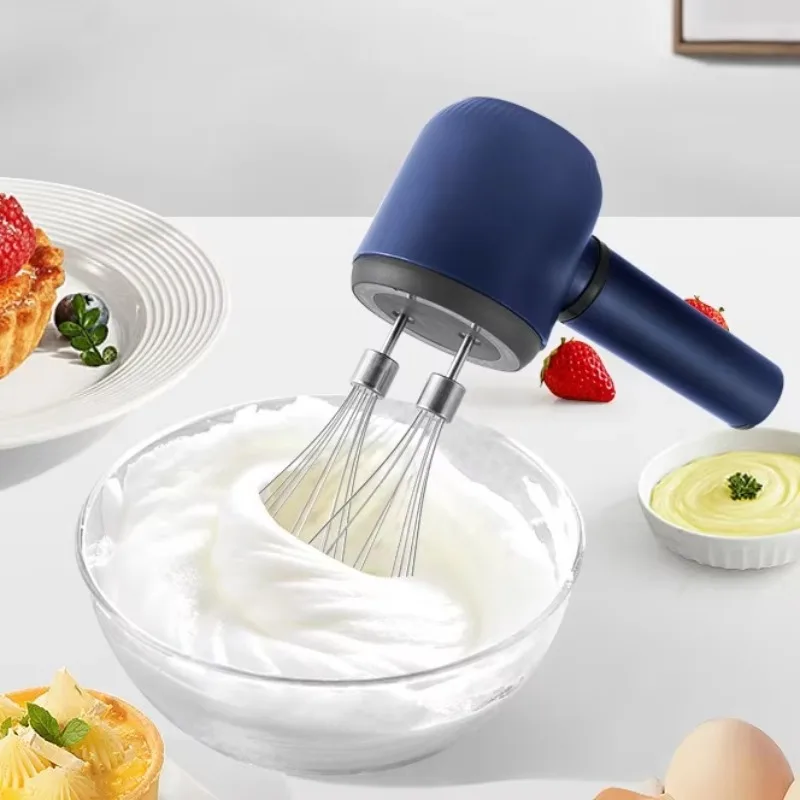 

USB electric egg beater stainless steel egg beater environmentally friendly household kitchen electric mixer