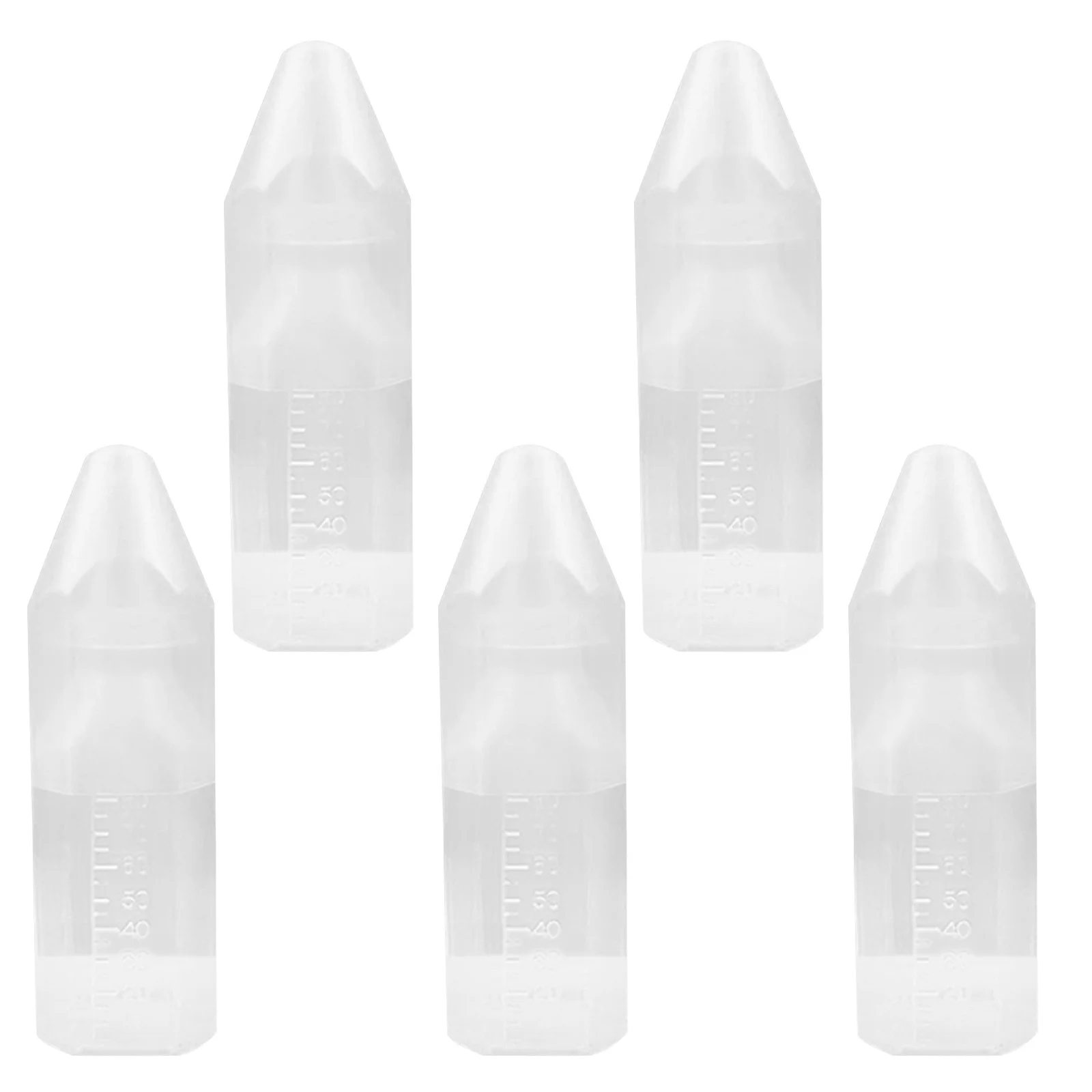 

5 компл., одноразовая бутылочка для молока, легкая портативная детская кормушка, прозрачный дизайн для путешествий, дома, детская бутылочка для кормления детей