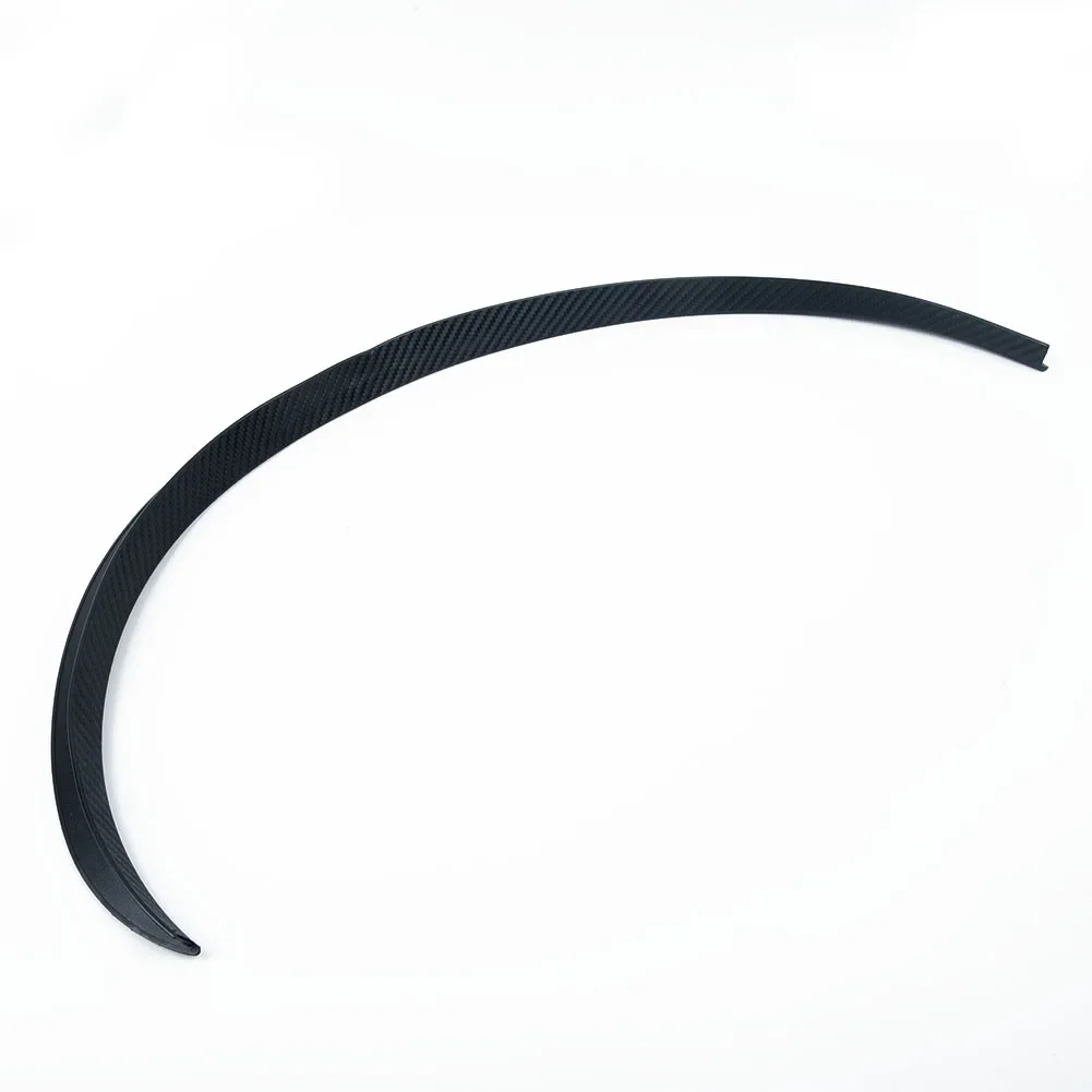 

Arch Wheel Eyebrows protector Rubber 4Pcs Accessory Black Carbon Fiber look Exterior Flare Replacement Portable