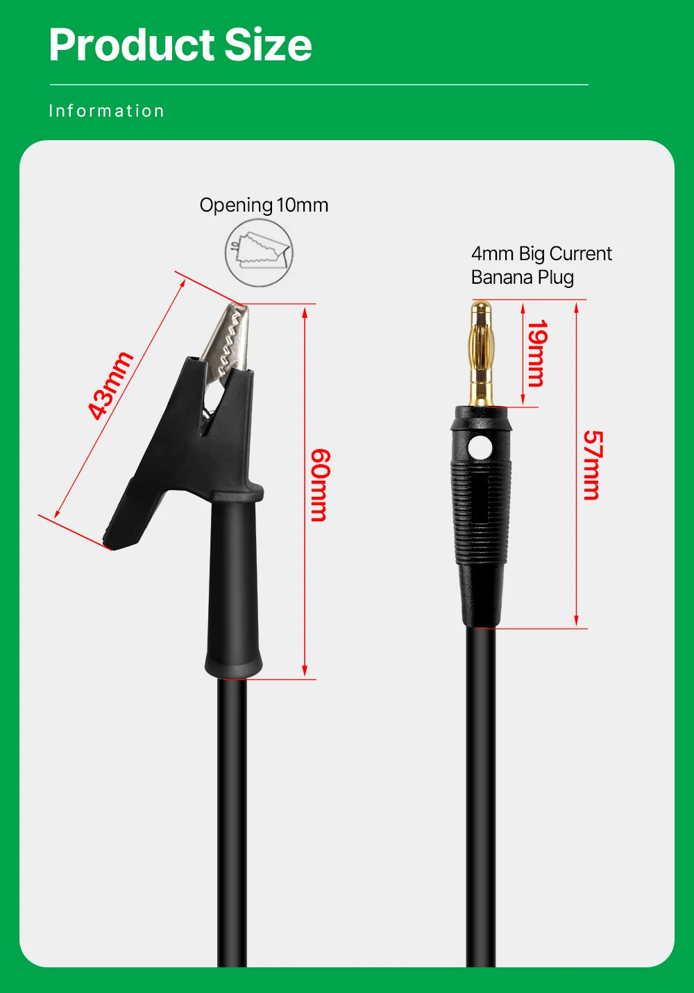 RD X25A Neues Bananenstecker-zu-Krokodilklemmen-Testkabel und Nicro-Kommunikationskabel für RD6006 RD6012 RD6018 RD6024 Ausgang – Detail 13