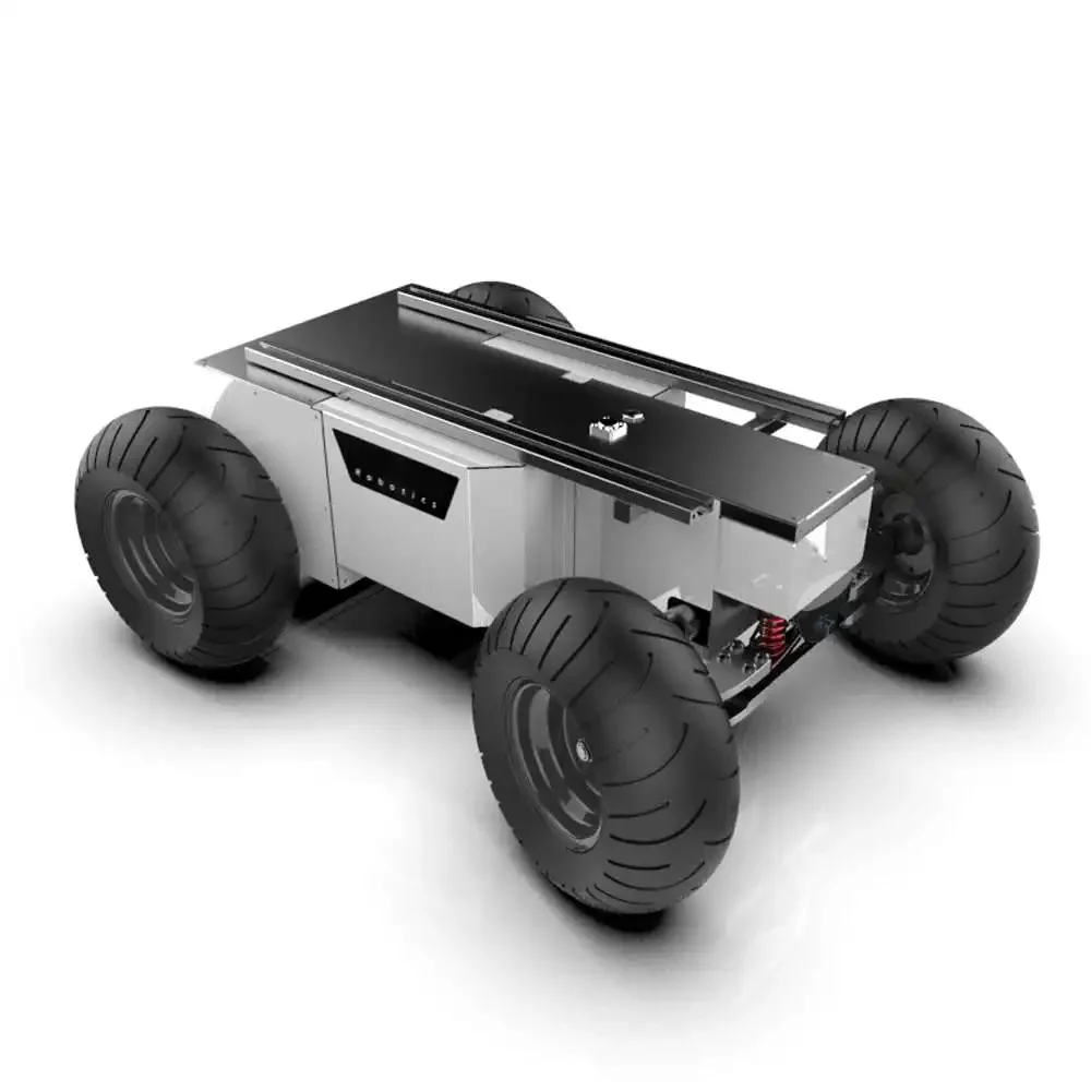 ROS ugv chassis de voiture adulte ic car 100kg payload auto intelligent  obstacle avoidance ground clearance