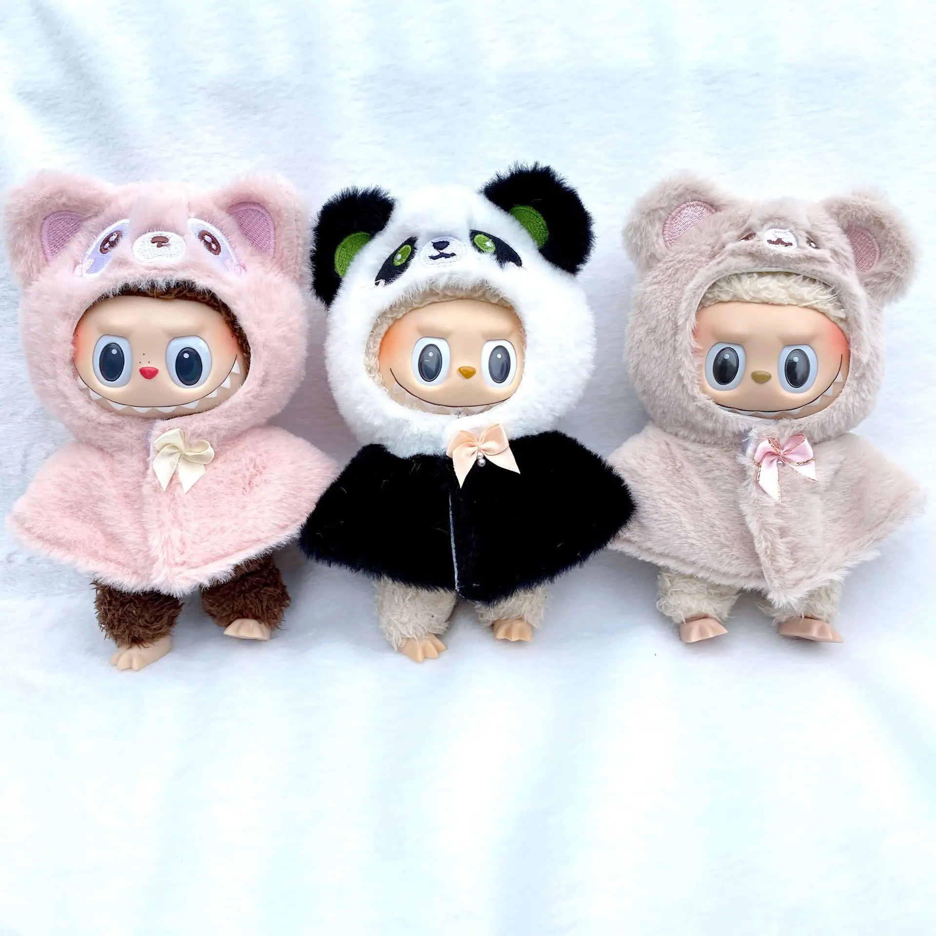 

Labubu 17cm Doll Replacement Clothing Bjd Decoration Fashion Delicate Cute Idol Kpop Exo Toy Doll Mini Clothes(no doll)
