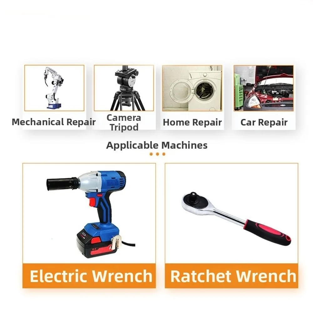 10PCS 1/2 Inch Driv…