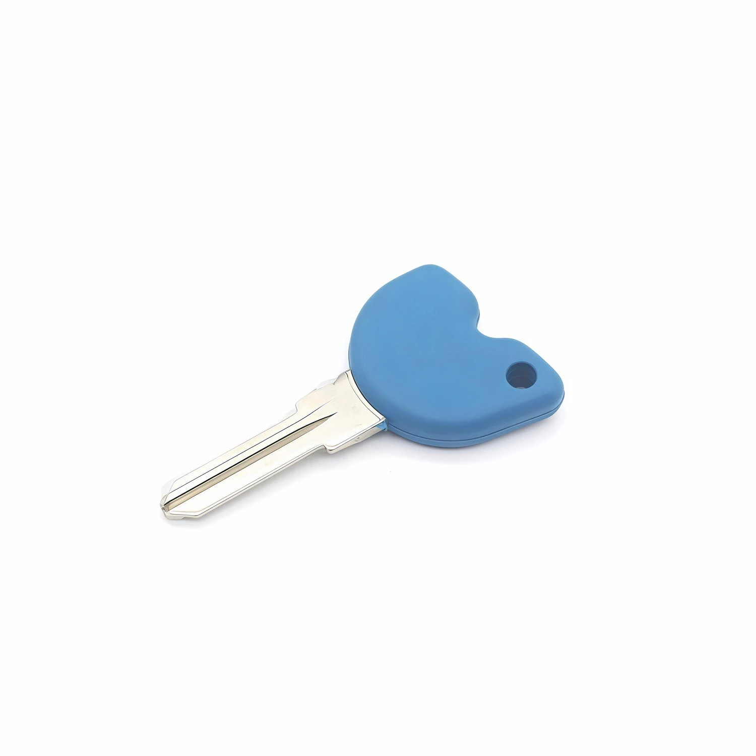 Pokhaomin Blue Uncut Blank Key + Transponder Chip fit  ET4. LX, LXV 125, 200, 250, 300