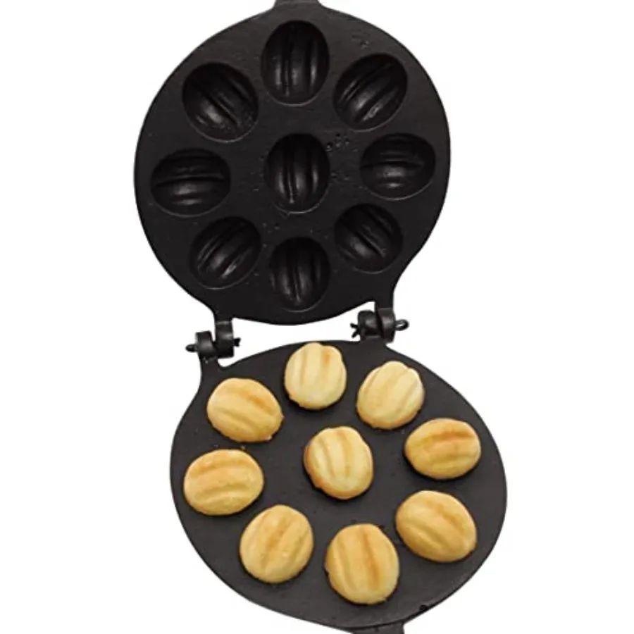 

Walnut Cookie Mold Maker 9 Non-Stick - Oreshki Mold Maker - Walnut Cookie Molds - Орешница Russian - Oreshki Maker - Walnut Coo