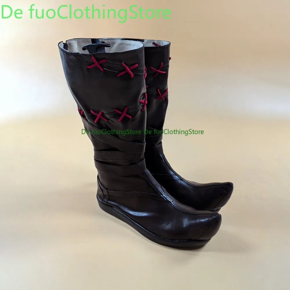 

DefuoClothing Li Xingyun Обувь для косплея Конвенские ботинки в стиле аниме ﻿ Аниме-игра, обувь и ботинки для ролевых игр, вечеринка на Хэллоуин