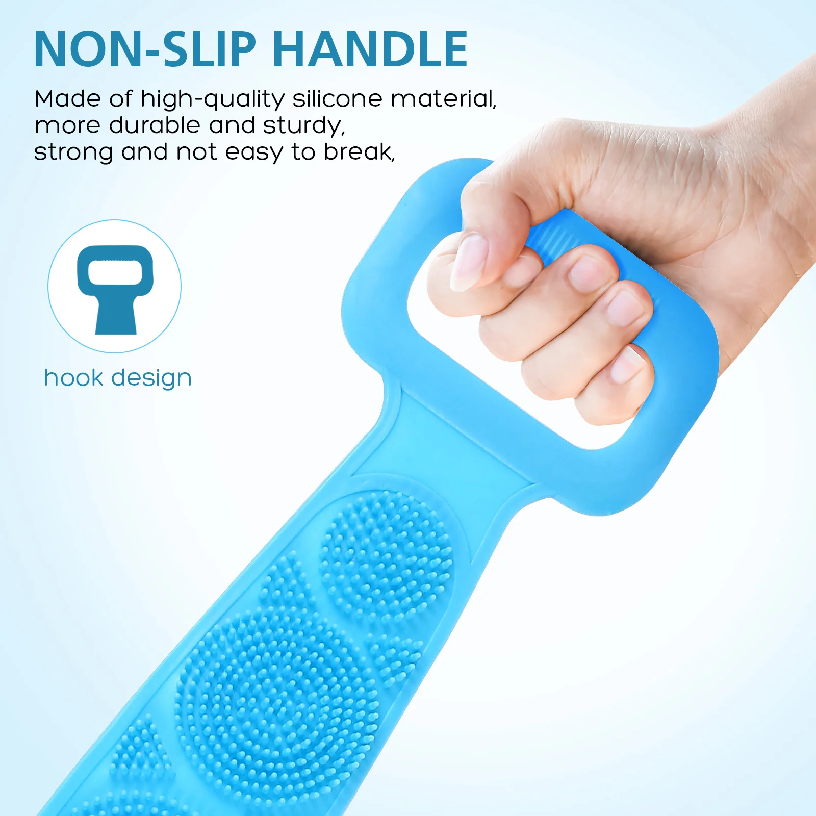 Рисунок 4 - Силиконовое полотенце для скраба спины