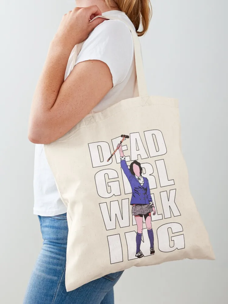 

Dead Girl Walking Tote Bag foldable reusable bag reusable grocery bags Handbags women bag for beach