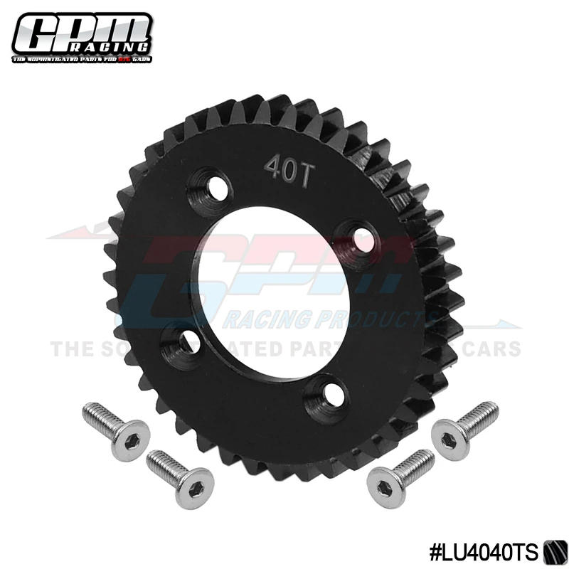 GPM Harden Steel #45 Spur Gear 40T For LOSI 1/10 Lasernut Tenacity Ultra 4 Rock