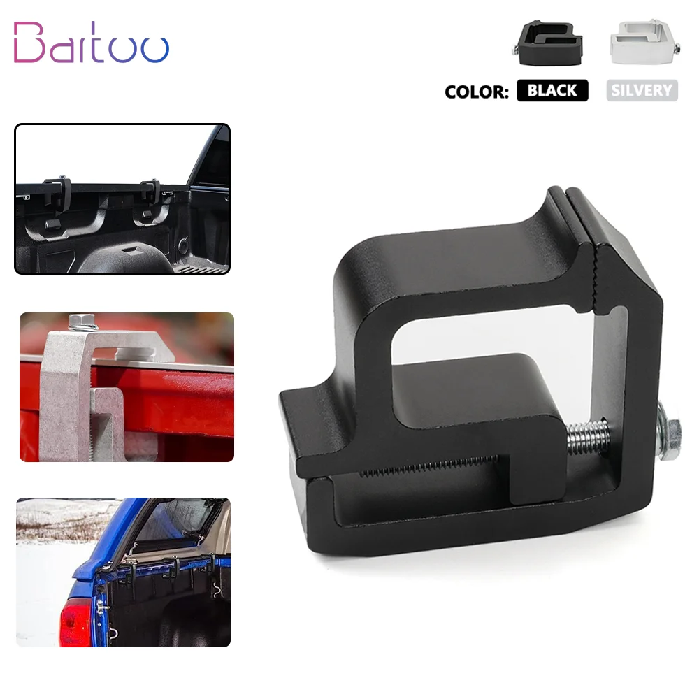 

New Truck Canopy Clamps Truck Cap Camper Mounting Clamps Shell Heavy Duty Car Fixed Bracket Clamp For Chevy Silverado Dodge Ram