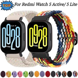 20mm 22mm Nylon Strap For Redmi Watch 5 Active Braided Comfortable Bracelet Wristband For Redmi Watch 5 Lite Accessories Correa