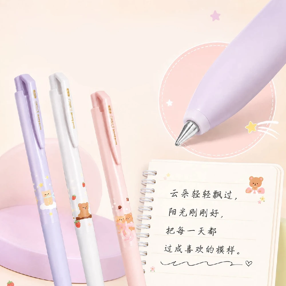 3pcs Japan UNI‑ball Limited Gel Pens Signo UMN‑155N 0.5mm Low‑Friction Smooth Black Writing Pen for Student Office Stationery