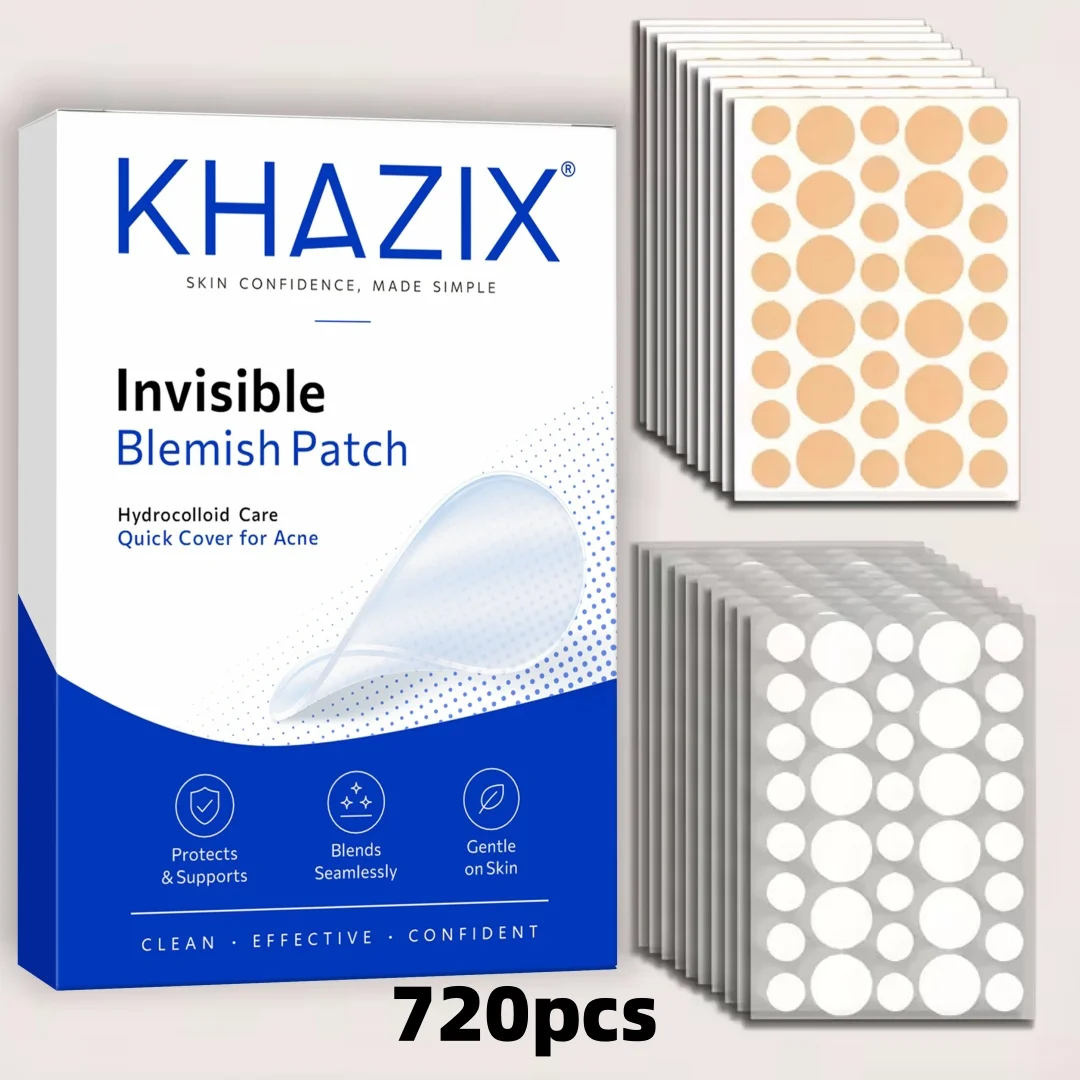 360/360/720pcs Hydrocolloid Acne Pimple Patch, Hydrocolloid Spot Stickers, Covering Zits and Defect, Nighttime Spot
