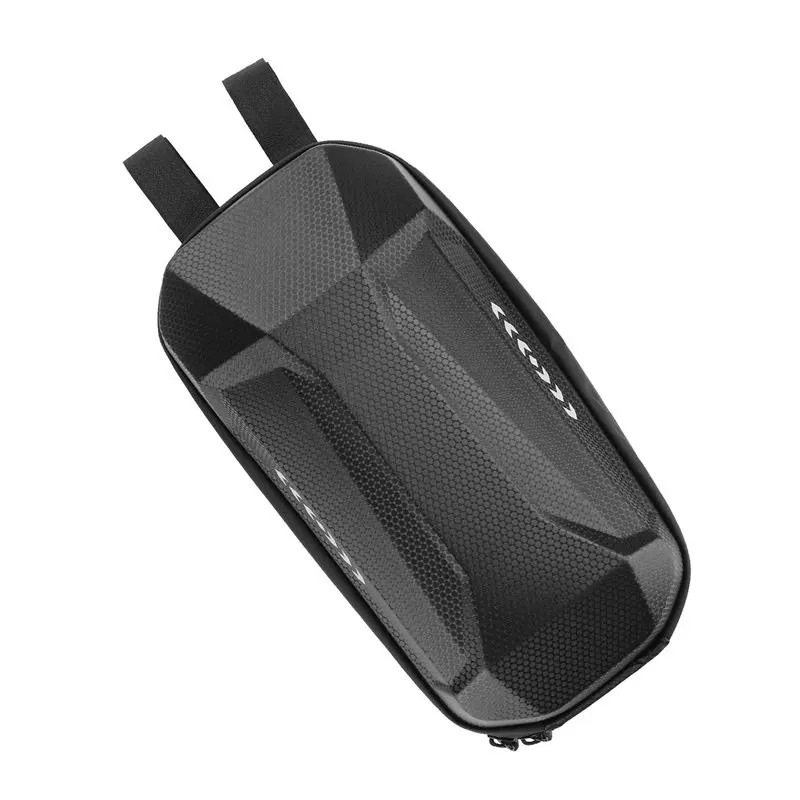 A99I-2X Electric Scooter Front Bag Waterproof EVA Hard Shell Bags Reflective Handlebar Hanging Bag Storage Bag 3L