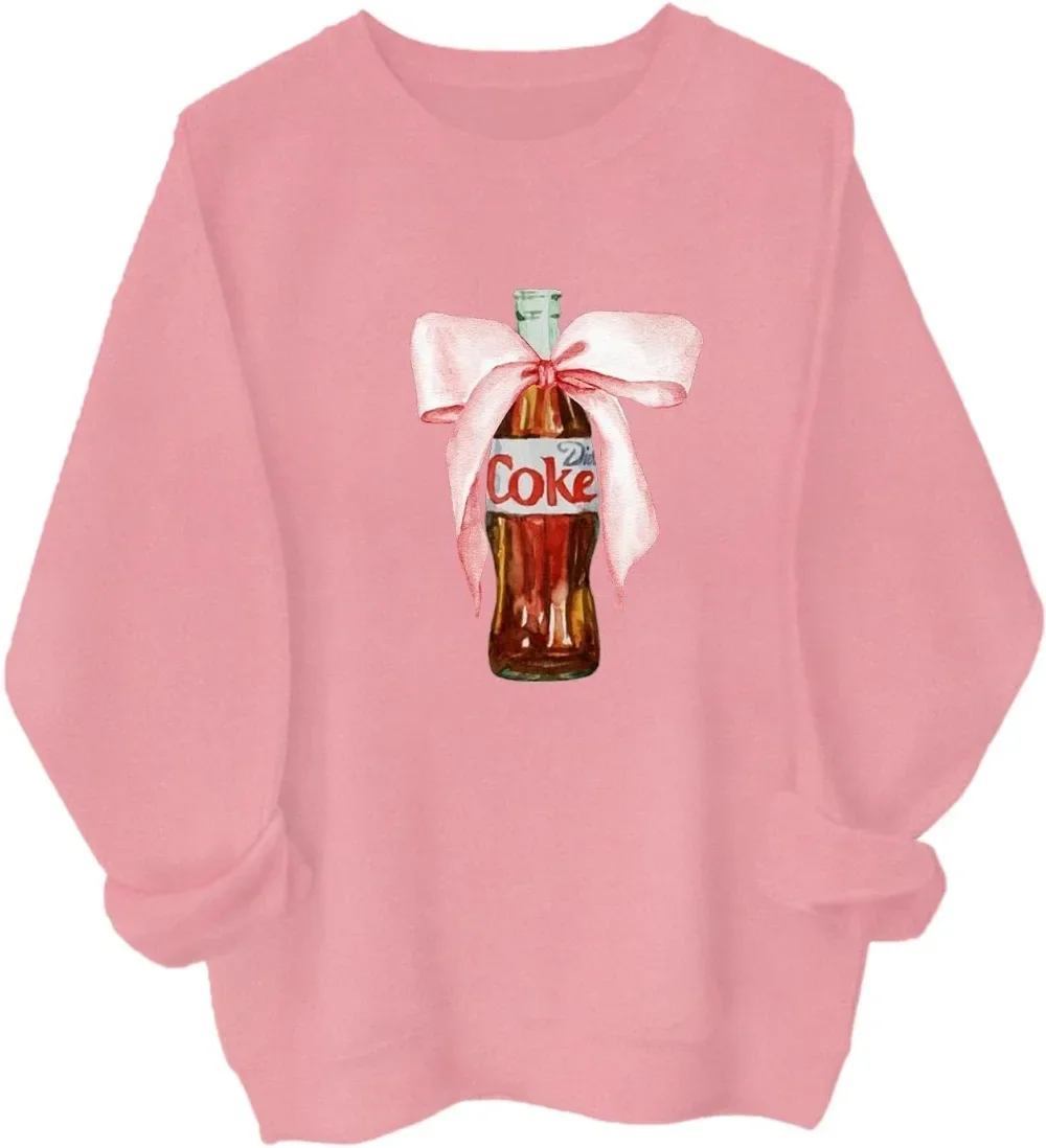 Coke Pink Bow Sweatshirt, I Need A Coke Sweatshirt, Coke Pink Bow Shirt, I Need A Coke Shirt