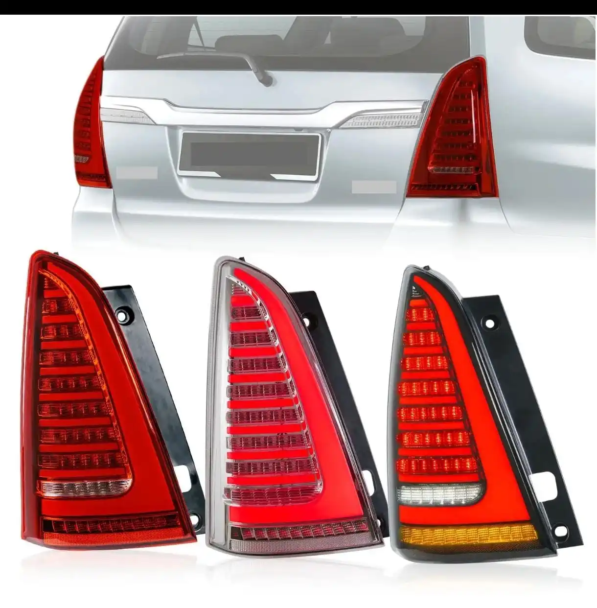 

Intelligent Library High Quality Modified Tail Light For Innova 2012-2015 New Condition Stop Lamp Rear Lighting