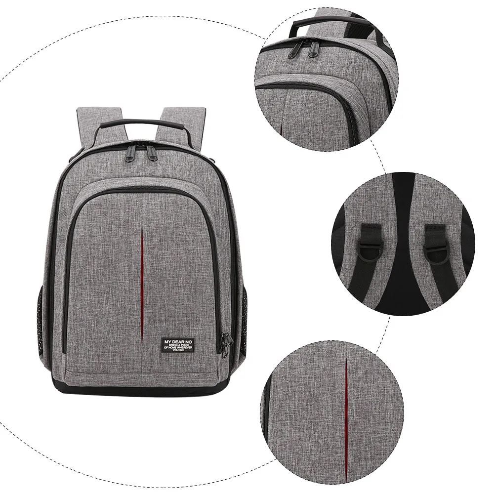 

1Pcs Waterproof Camera Bag Oxford Cloth Dslr Photography Carrying Case Travel Organizer Backpack Storage Pouch Camera Backpack
