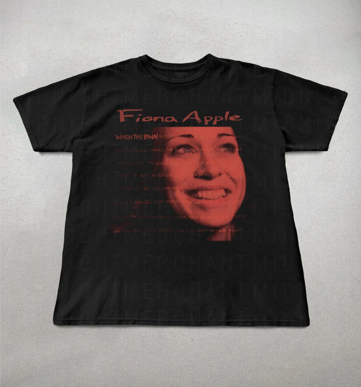 Fiona Apple Shirt, 90s Indie Pop, When The Pawn Band Shirt, Fiona Apple T-shirt Fan Music Enthusiast Gift