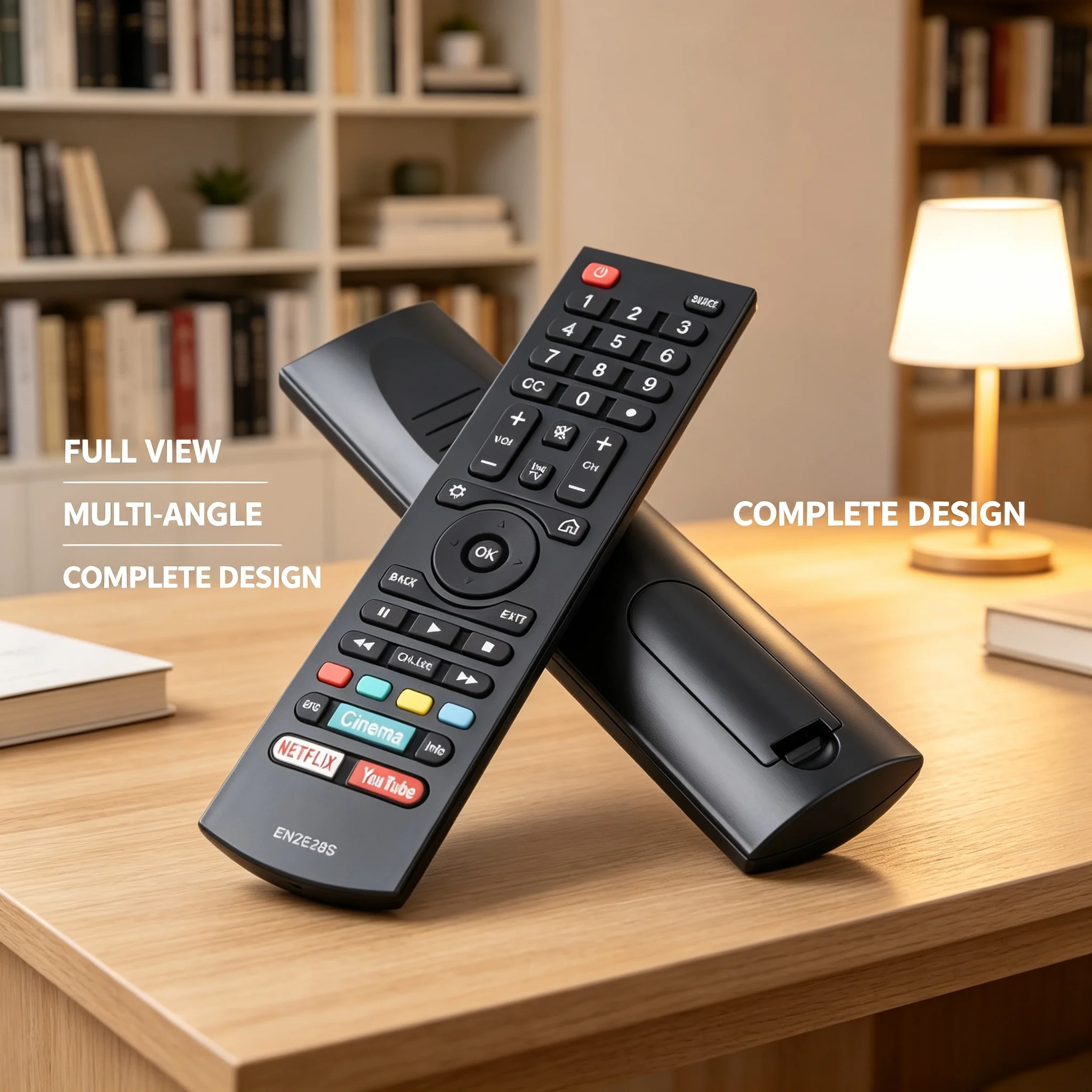 EN2E28S Infrared Smart TV Remote Control, Compatible EN2E30S EN2E32S EN2E34S Household Television Replacement Controller