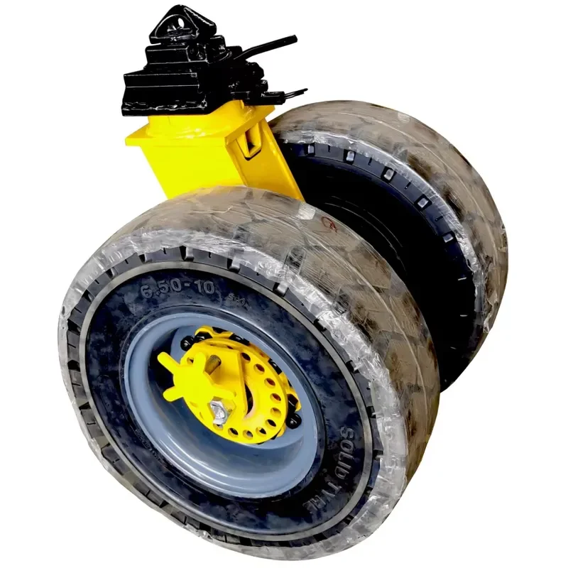 22 Inch Heavy ISO Shipping Container Rubber Caster Moving Wheels