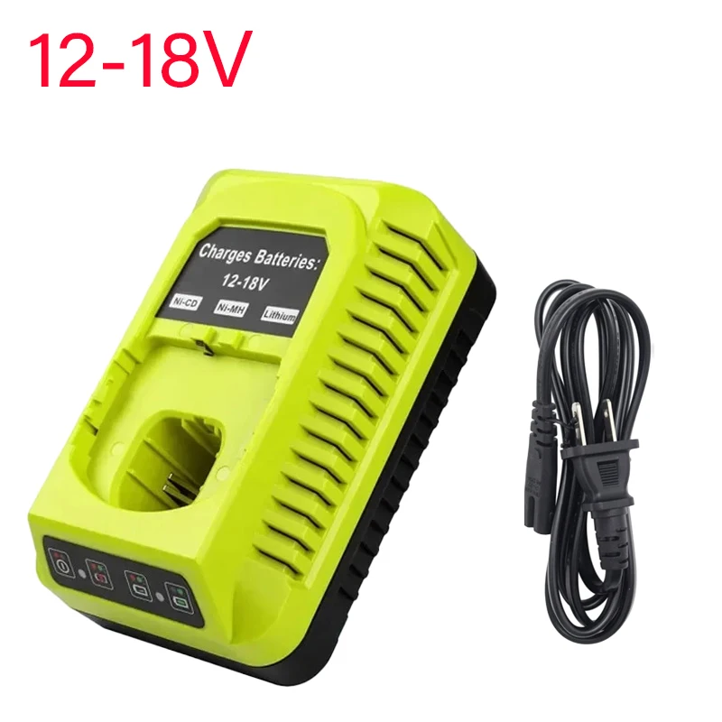 

For RYO Ryobi Charger, P117 Charger 12V-18V Li-ion Battery Nickel Battery Universal Battery Charger