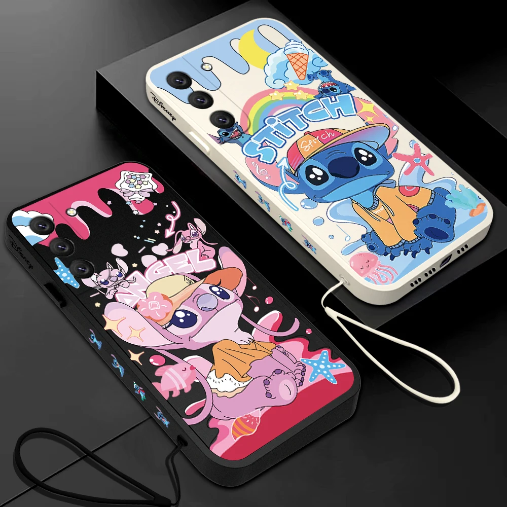 

Cute Stitch Phone Case For Xiaomi Mi 13 12 12T 12S 11 11T Ultra 10 10T 9 9T 9SE 8 Pro Lite 5G Liquid Silicone Cover