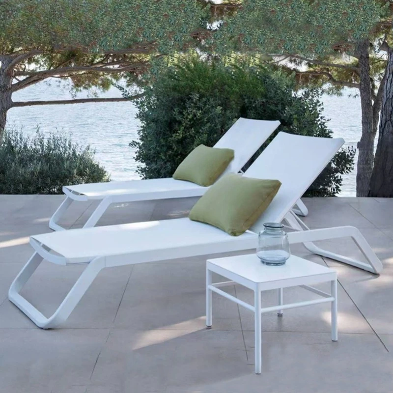 

Outdoor Garden Terrace Homestay Swimming Pool Single Lounging Villa Courtyard Hotel Beach Commercial Leisure Furniture Loungers