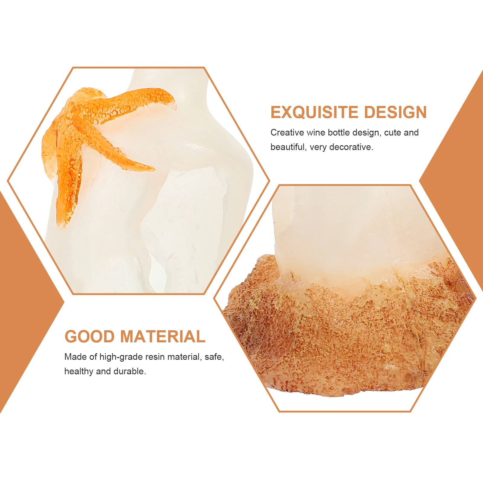 

Delicate Resin Aquarium Bottle Decor Coral Ornament Compact Size Fashionable Exquisite Fish Tank Decoration Aquarium Decor