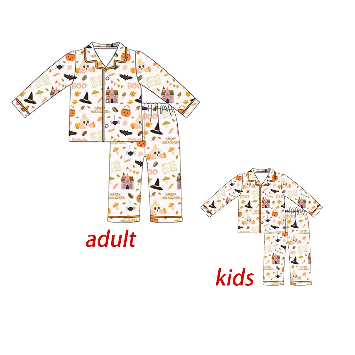 Boutique Mommy and Me Halloween PJs Cute 