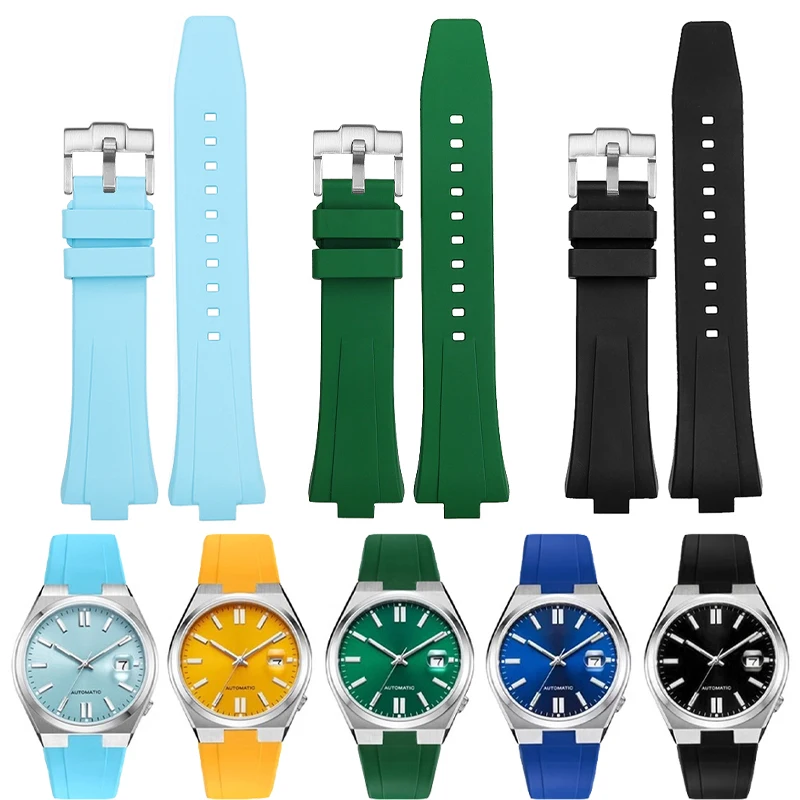 

Ремешок из фторокаучука для коллекции Citizen TSUYOSA NJ0150 NJ0151 ME FKM, ремешки для часов для мужчин и женщин, быстросъемный браслет 9 мм