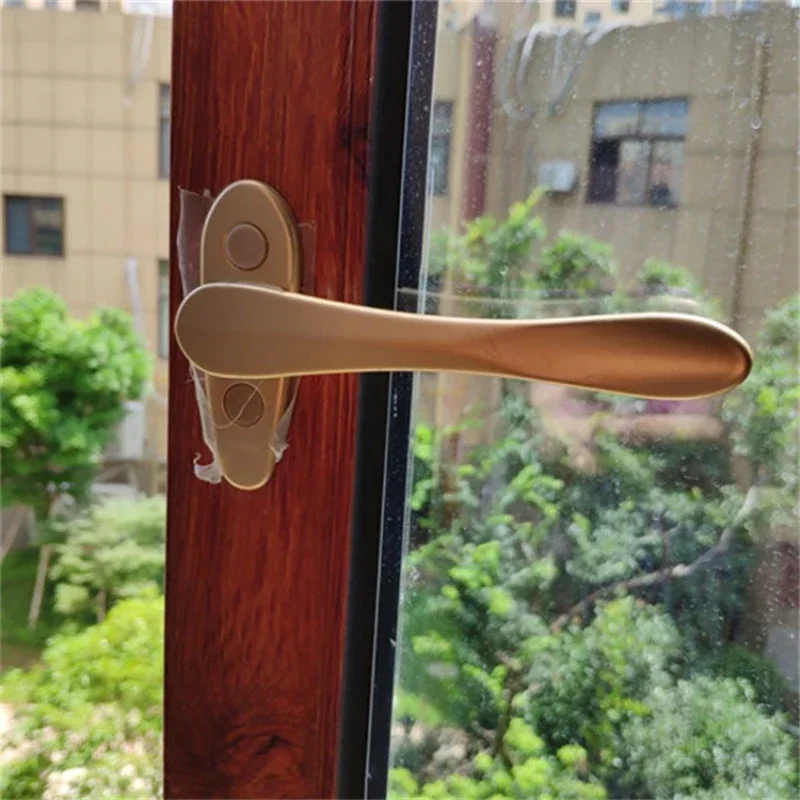 Diamond Mesh Screen Window Invisible Handle Flat Window Folding Sliding Door Sword Shaped Low Lock Hidden Handle