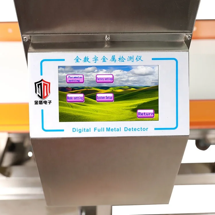 Food Metal Detector For Inspecting Foreign Object In Bagged Vegetable