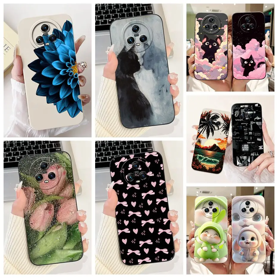 

Чехол для Honor Magic 5 Magic5 Pro PGT-AN10 Стильный чехол с росписью конфет, мягкий чехол из ТПУ для телефона Honor Magic 5 Pro 5G Fundas Coque