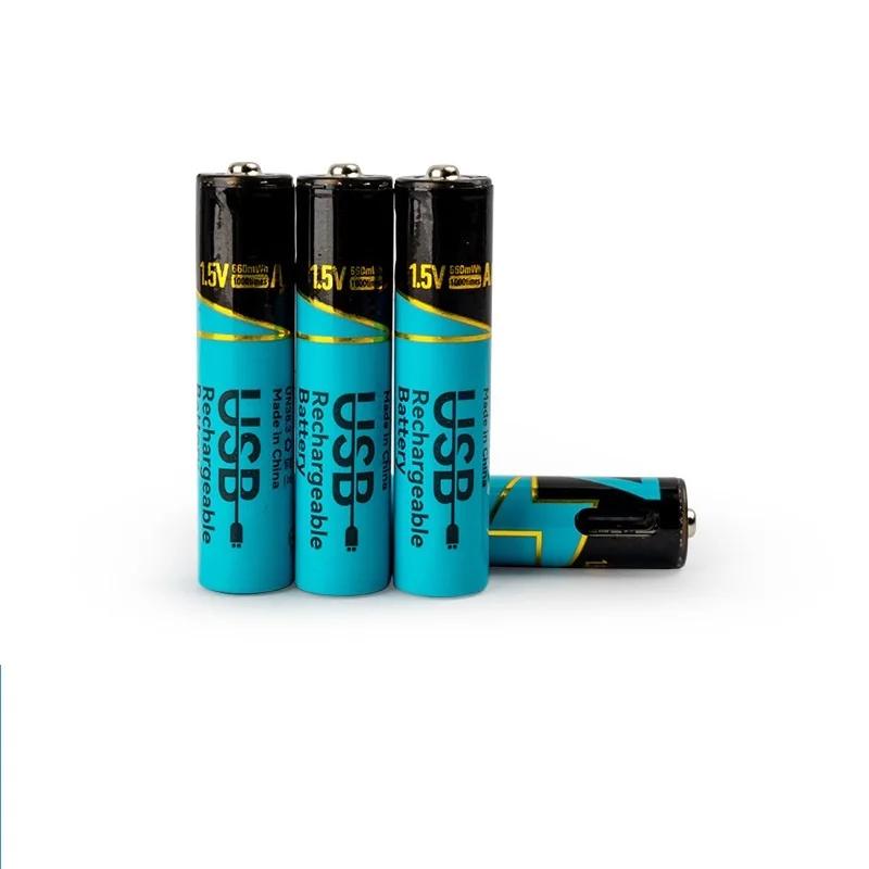 1.5V AA/AAA Rechargeable Lithium Battery Durable And Practical Long-Lasting Battery Life High Capacity Electronic Key Toy