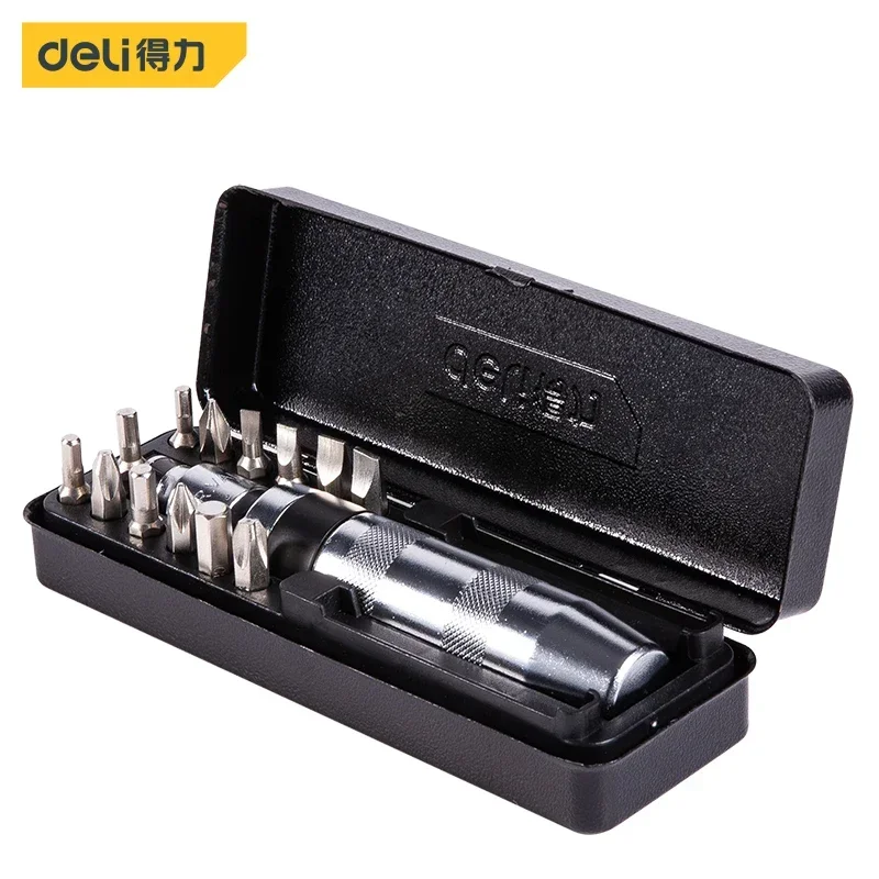 13Pcs Alloy Steel Impact Screwdriver Set Replaceable Hex Slotted Phillips Screwdriver Bit Household Electrician Repair Hand Tool