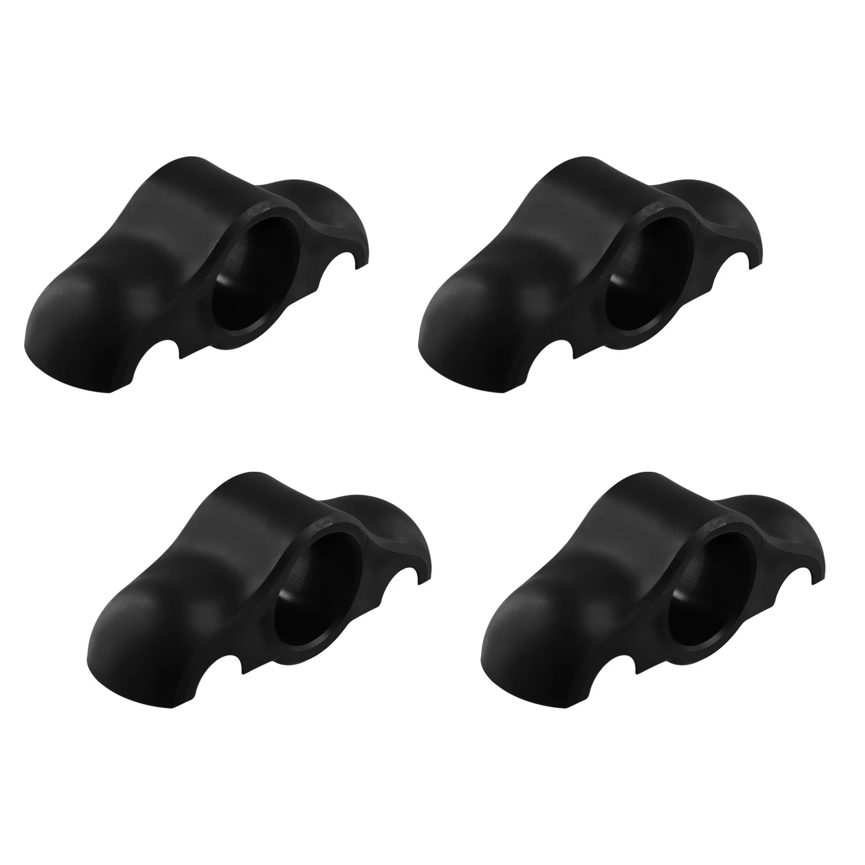 YHVC-4 Pack Indoor Cycling Snap Rocker Feet Adapters,for Smart Bike Resistance Trainer Home Workout Equipment,Without Ball