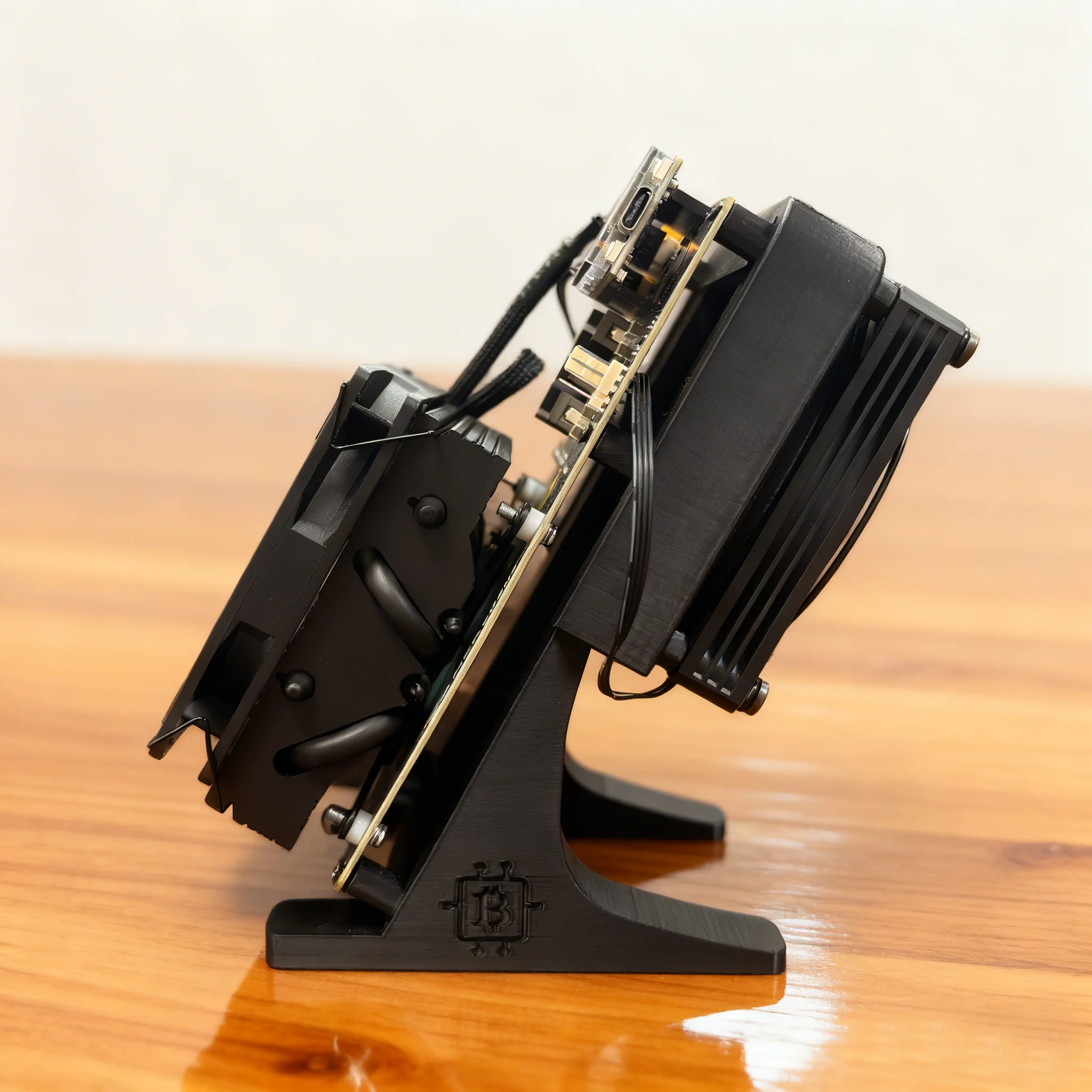 الأصلي Bitaxe NerdQaxe Rev6 6.1TH/s 100 واط المزدوج المشجعين جهاز تعدين بيتكوين BTC آلة التعدين مفتوحة المصدر NerdQaxe ++ Rev 6 #5