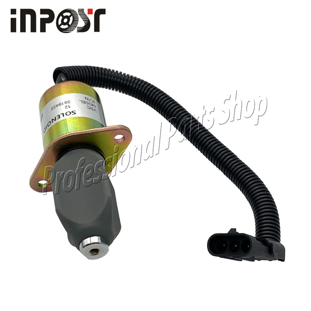 NEW Fuel Shut Down Off Solenoid 12V 3919422 SA-4754-12 Fit For Yanmar Cummins Kubota engines stop solenoid SA-3665-12