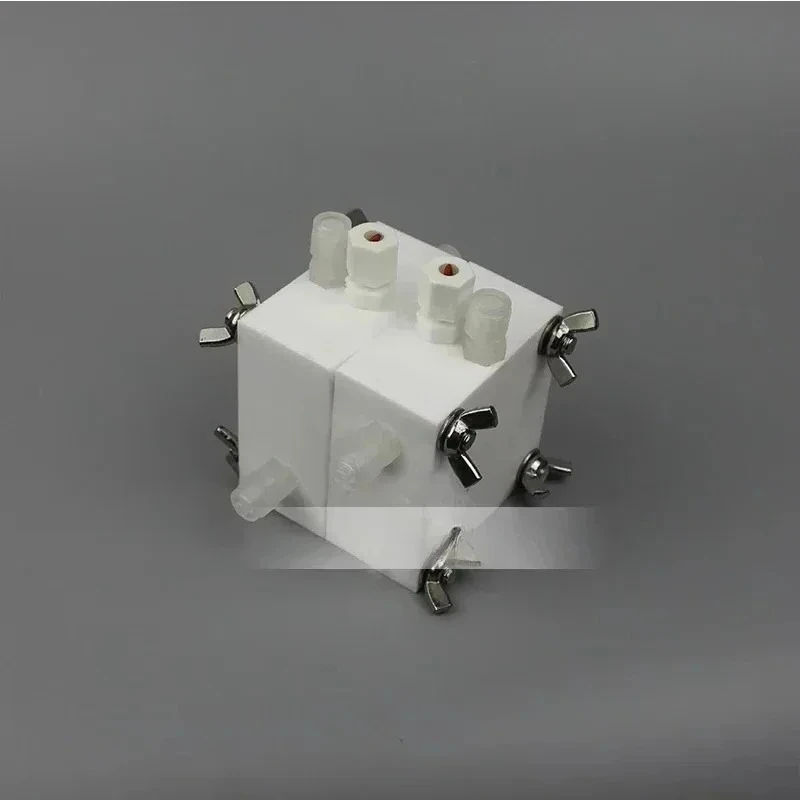 Tetrafluoro MFC Reactor | Dual Chamber Reference Electrode | High Temp Sterilized Microbial Electrolytic Cell