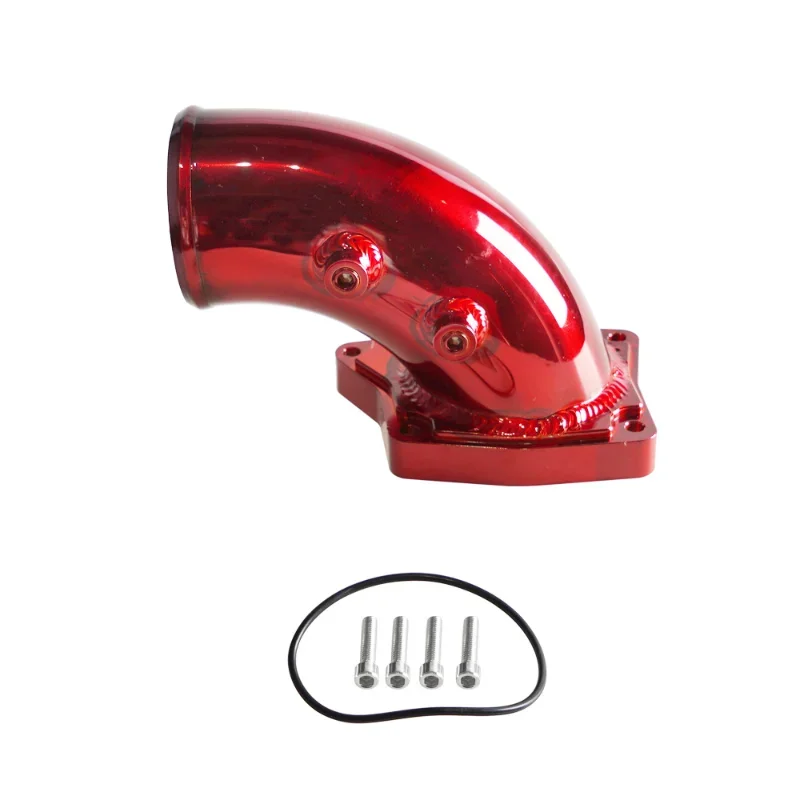 

Retrofitting Exhaust Pipe Kit Suitable for Ford 03-07 6.0L Red/Silver/Black