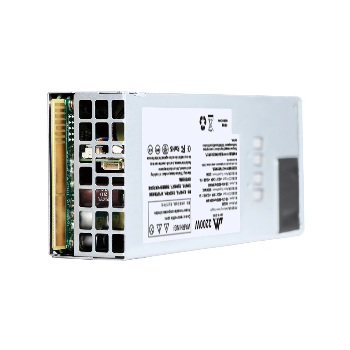 3200W Redundant Power Supply 80Plus Titanium CRPS 1+1 Hot Swap Switching PSU 12V Data Center Server