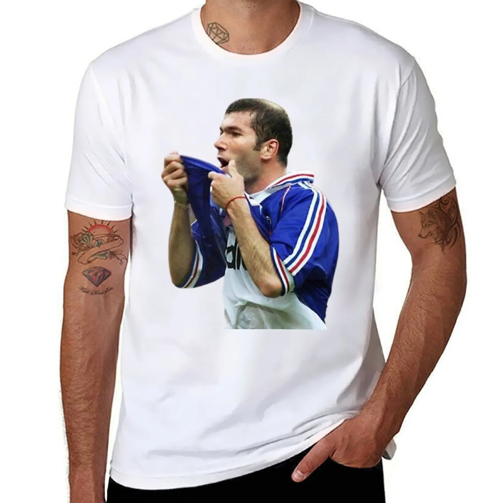 

Zidane T-Shirt mens graphic t shirts t shirts for man pack white T-Shirt